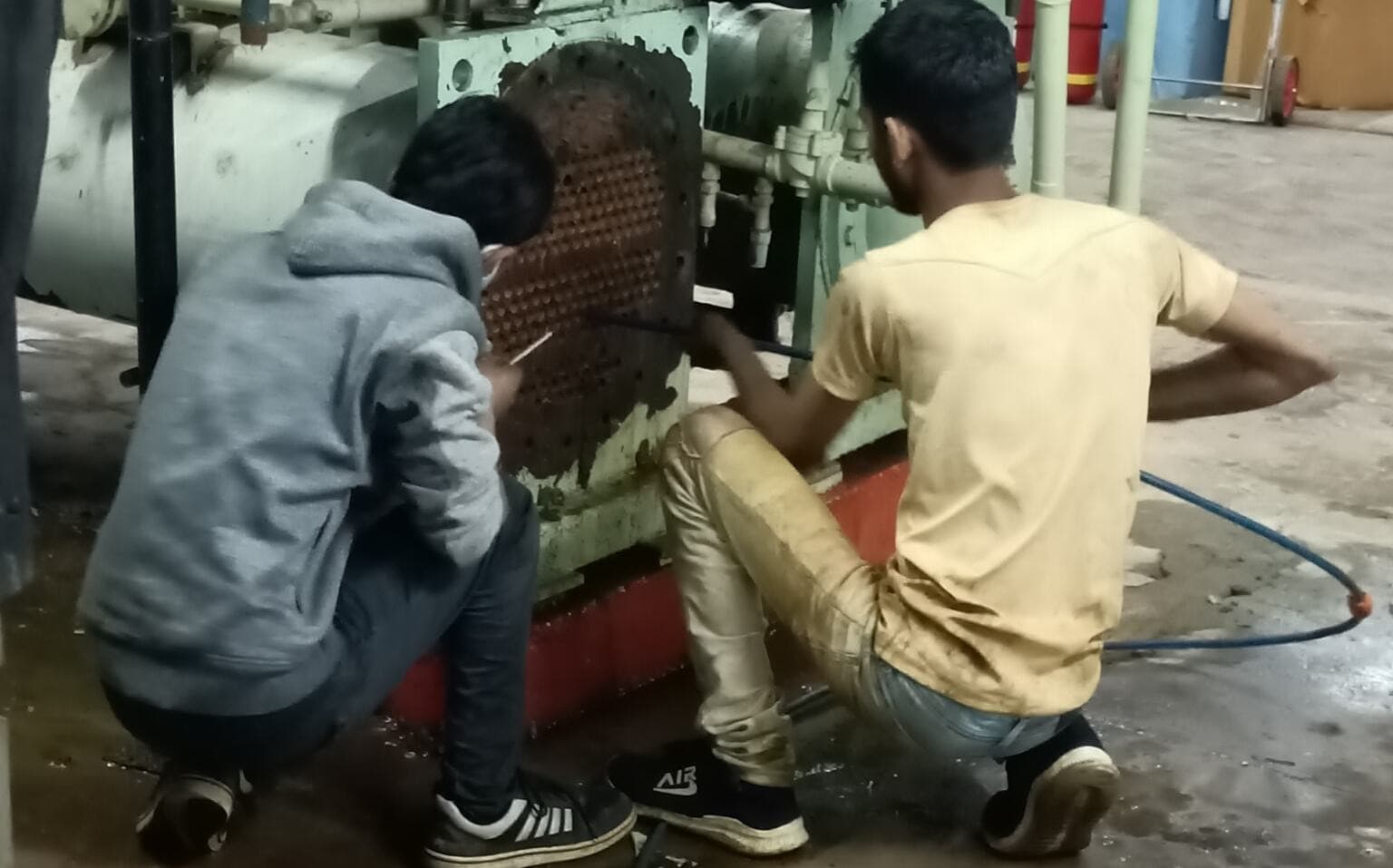 Industrial freezer cold room repair